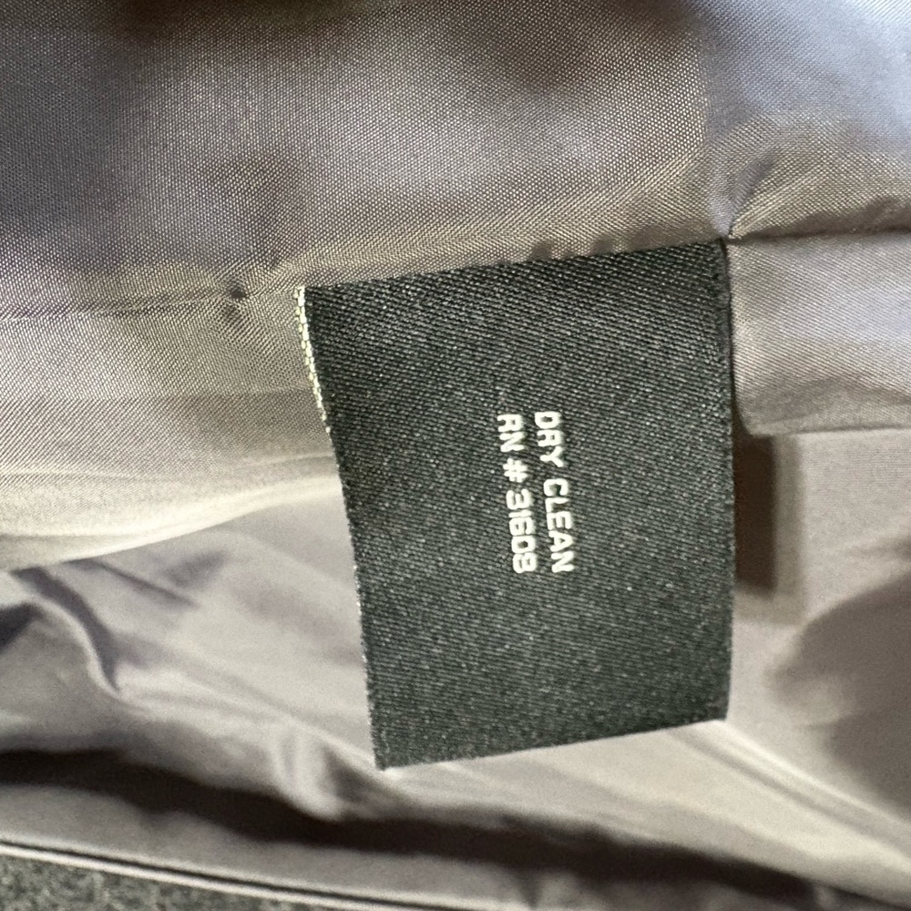 Jos. A. Bank Wool Pea Coat men’s medium regular. Charcoal gray. Like new! Sharp! - Picture 13 of 13